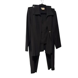 Vintage Jessica Womens 3 Piece Suit Black Blazer Cami Pants Size 18 in Canada